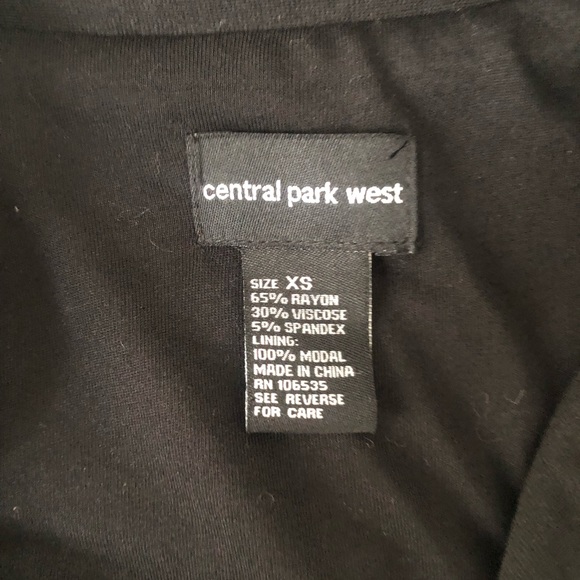 Black waist length jacket. - Picture 3 of 7